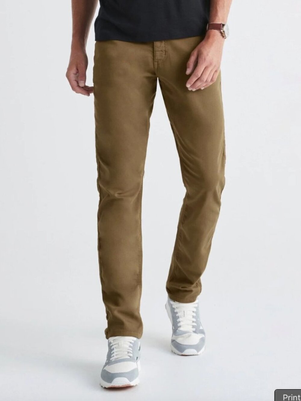 Duer No Sweat Relaxed Taper - Tobacco